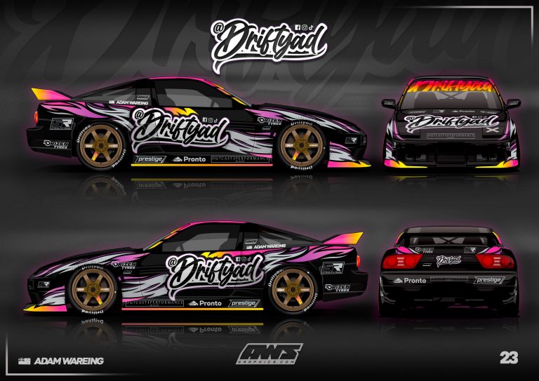 Drift car livery for driftyad – AWS